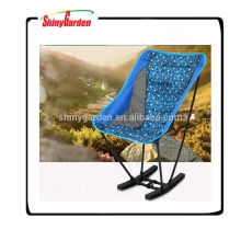 Aleación de aluminio al aire libre de alta calidad ultraligero portátil plegable taburete silla mecedora sillas de playa de asiento pequeño